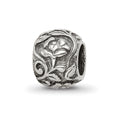 Sterling Silver Reflections Floral Bead