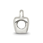 Sterling Silver Reflections Kids Heart Lock Bead
