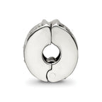 Sterling Silver Reflections Hinged Dotted Clip Bead