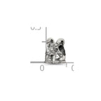 Sterling Silver Reflections Kids Overalls Bead