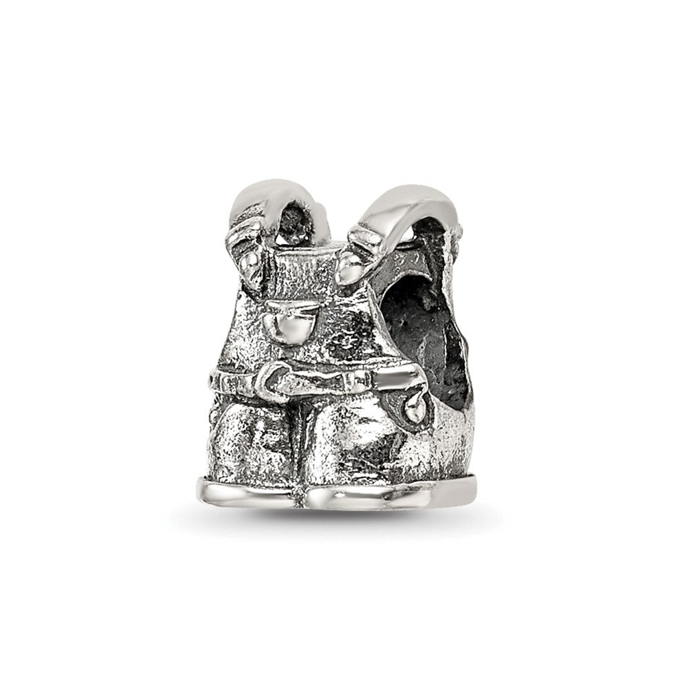 Sterling Silver Reflections Kids Overalls Bead