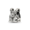 Sterling Silver Reflections Kids Overalls Bead