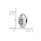 Sterling Silver Reflections Kids Football Bead