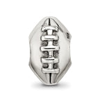 Sterling Silver Reflections Football Bead