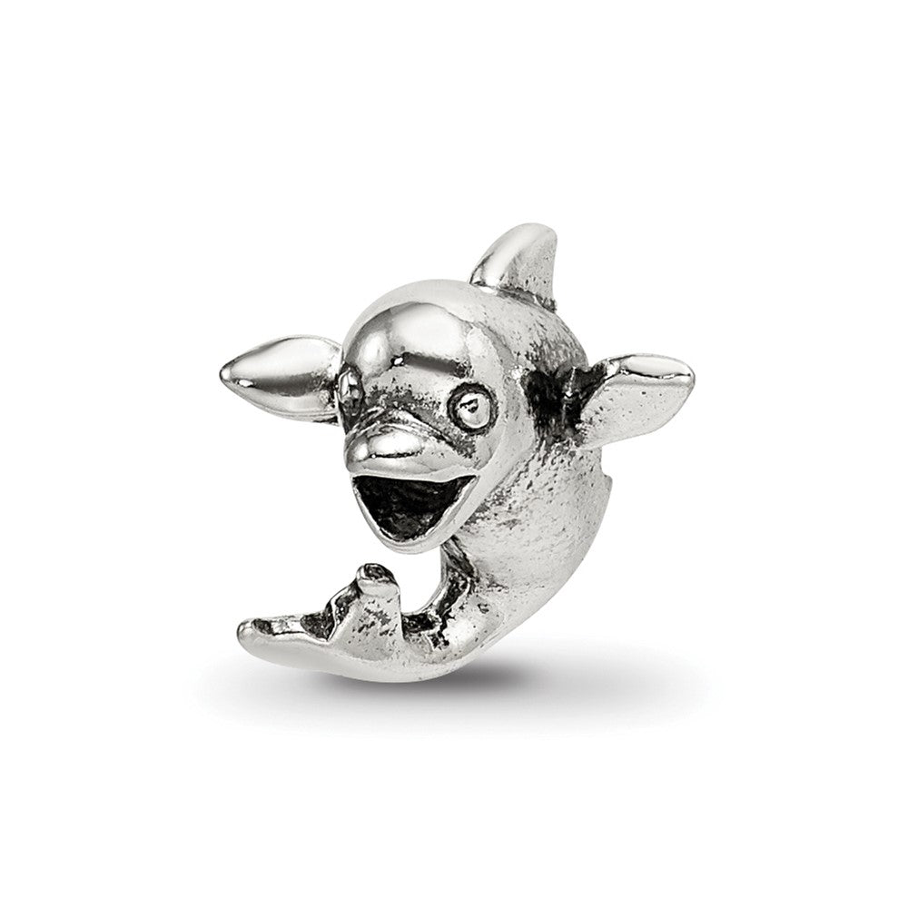 Sterling Silver Reflections Kids Dolphin Bead
