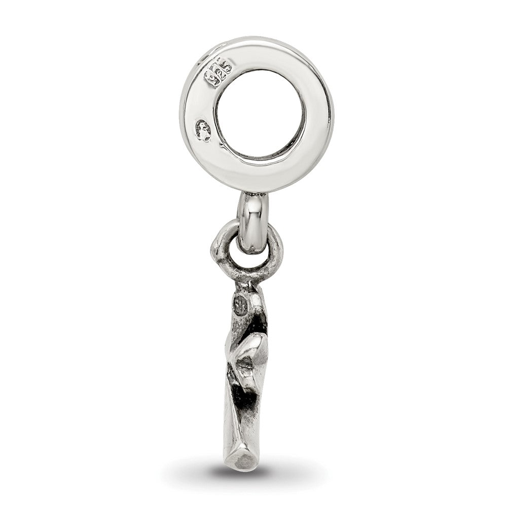 Sterling Silver Reflections 4-leaf Clover Dangle Bead