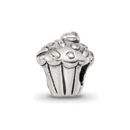 Sterling Silver Reflections Kids Cupcake Bead