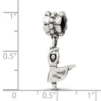 Sterling Silver Reflections Dancer Dangle Bead