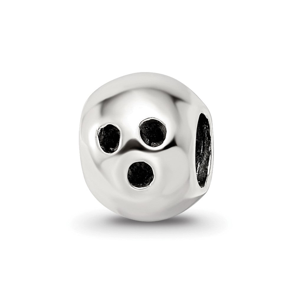 Sterling Silver Reflections Bowling Ball Bead