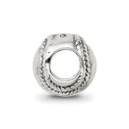 Sterling Silver Reflections Baseball Bead