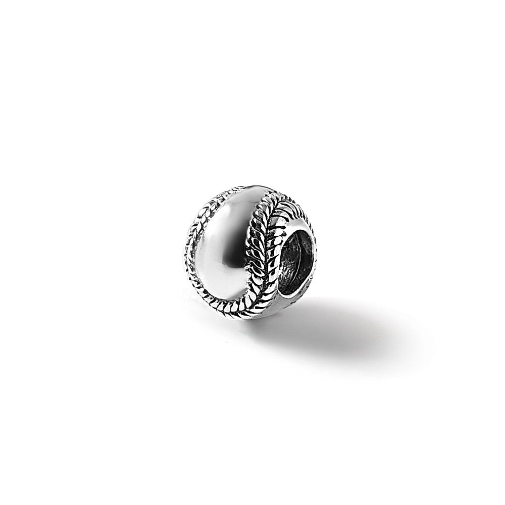 Sterling Silver Reflections Baseball Bead