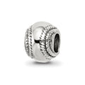 Sterling Silver Reflections Baseball Bead