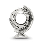 Sterling Silver Reflections Globe Bead
