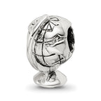 Sterling Silver Reflections Globe Bead