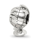 Sterling Silver Reflections Globe Bead