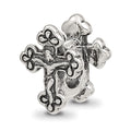 Sterling Silver Reflections Crucifix Bead