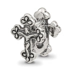 Sterling Silver Reflections Crucifix Bead