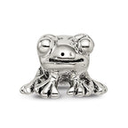 Sterling Silver Reflections Frog Bead
