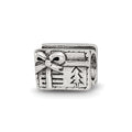 Sterling Silver Reflections Kids Christmas Present Bead