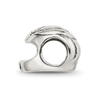 Sterling Silver Reflections Race Car Helmet Bead