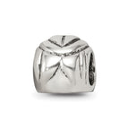 Sterling Silver Reflections Race Car Helmet Bead