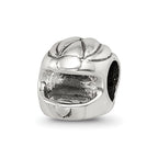 Sterling Silver Reflections Race Car Helmet Bead