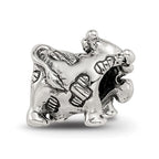 Sterling Silver Reflections Dairy Cow Bead