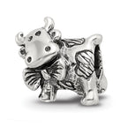 Sterling Silver Reflections Dairy Cow Bead