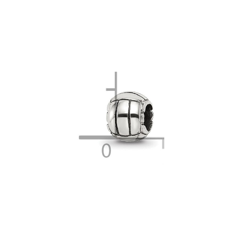 Sterling Silver Reflections Kids Volleyball Bead