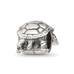 Sterling Silver Reflections Turtle Bead