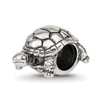 Sterling Silver Reflections Turtle Bead