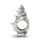 Sterling Silver Reflections Shell Bead