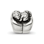 Sterling Silver Reflections Baby in Hands Bead