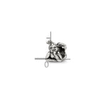 Sterling Silver Reflections Kids Angel Bead
