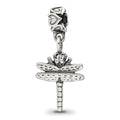 Sterling Silver Reflections Kids Dragonfly Dangle Bead