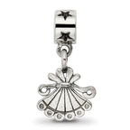 Kids Collection Sterling Silver Fan Dangle Reflections Bead