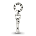 Kids Collection Sterling Silver Dog Bone Dangle Reflections Bead