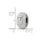 Sterling Silver Reflections April Full Preciosa Crystal Bead