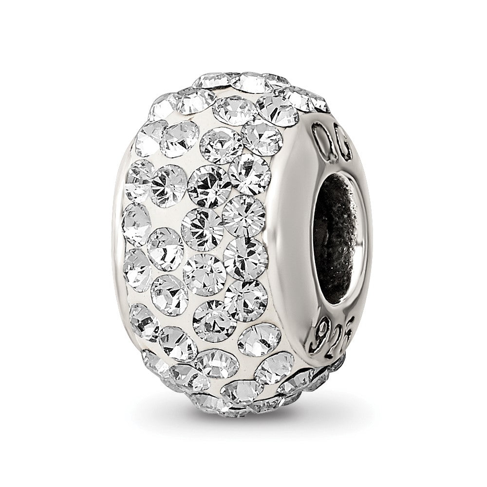 Sterling Silver Reflections April Full Preciosa Crystal Bead