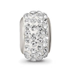 Sterling Silver Reflections April Full Preciosa Crystal Bead