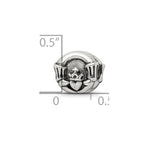 Sterling Silver Reflections Claddagh Bead