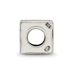 Sterling Silver Reflections Celtic Block Bead