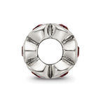 Sterling Silver Reflections July Preciosa Crystal Birthstone Bead