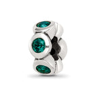 Sterling Silver Reflections May Preciosa Crystal Birthstone Bead