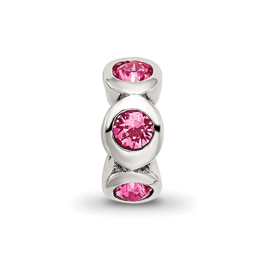 Sterling Silver Reflections October Preciosa Crystal Birthstone Bead