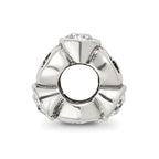 Sterling Silver Reflections April Preciosa Crystal Birthstone Bead