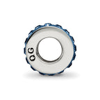Sterling Silver Reflections Dec Single Row Preciosa Crystal Bead