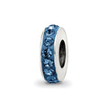 Sterling Silver Reflections Dec Single Row Preciosa Crystal Bead
