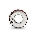 Sterling Silver Reflections Jan Single Row Preciosa Crystal Bead