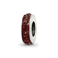 Sterling Silver Reflections Jan Single Row Preciosa Crystal Bead